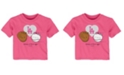 Outerstuff Girls Infant Pink Los Angeles Dodgers I Glove You T-shirt